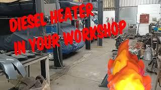 How to heat your workshop, garage, shed, home??? with Chinese diesel heaters