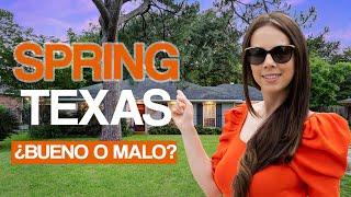 ¿Vivir en SPRING, TEXAS? Lo que DEBERÍAS SABER sobre esta ciudad (bueno o malo para vivir)