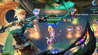 Miya get Maniac + with great Teammates! | Survival Mode | Mobile Legends