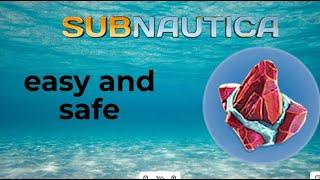 Where To Find Rubies In Subnautica(safely)