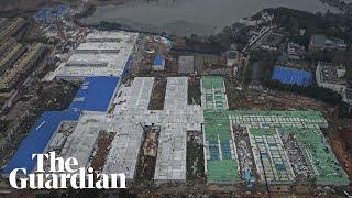 Coronavirus hospital timelapse: China completes build in eight days