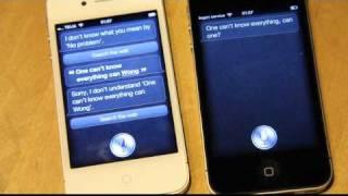 Siri Meets Siri! Two iPhone 4S! Steve Jobs Revolutionary Product Finally Talks! Magical