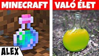 Minecraft vs Való Élet