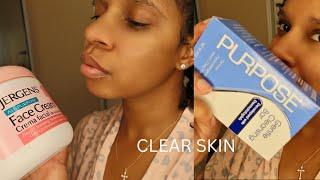 How To | My SKINCARE PM ROUTINE DOUBLE CLEANSING USING JERGENS FACE CREAM