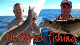 WRECK Fishing UK  Pollock and Ling UK Sea fishing West Wales