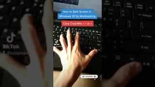 How to enable Split Screen on your windows 10 laptop/PC#windows10 #howto #techtips