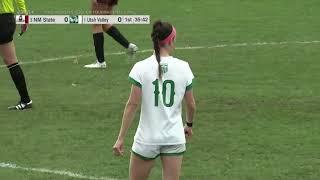 Utah Valley Wolverines vs New Mexico State Aggies 2022.11.06 / NCAA Soccer Women´s