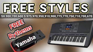 Yamaha Keyboard Free Styles Download | Indian and Western | SX 600,700,900 S975,970,900,775,770,670