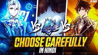 [HINDI] Neuvillette C1 vs Neuvillette Weapon vs Zhongli You should pull for? - Genshin Impact 5.2