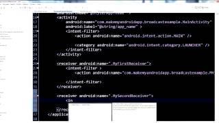 ANDROID TUTORIAL Programming Broadcast Receiver