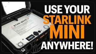 Star-Batt High Capacity Battery Pack For Starlink Mini - Run Your Starlink Mini Dish For 24 Hours!