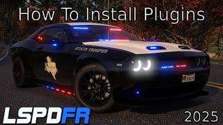 How To Install Plugins For LSPDFR | PC | GTA 5 | 2025 Tutorial