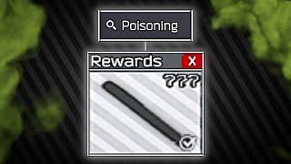 New Poisoning Quests COMPLETED (Antidote Stim UNLOCKED)