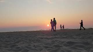 Timelapse Jurmala, Dzintari beach sunset on Samsung Galaxy S9+