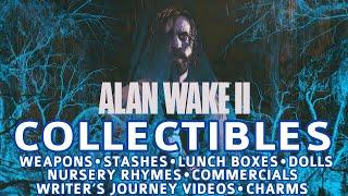 Alan Wake 2 - All Collectible Locations (Cult Stashes, Lunch Boxes, Weapons, Puzzles, Dolls, etc)