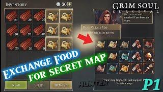 Grim Soul / Exchange Food For Secret Map / Dead Village  F2P 