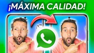 Cómo enviar FOTOS y VIDEOS por WHATSAPP SIN PERDER CALIDAD!!