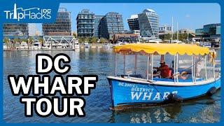 Washington DC Wharf Virtual Tour  4K Narrated