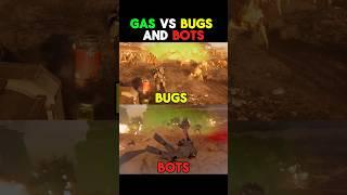 The Gas Against Bugs and Bots - Helldivers 2