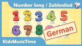 Number Song 1-10 in German | Zahlenlied | Learning 123 in German! | KidsMusicTime