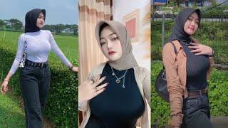 skin baju rajut memang ga pernah salah || Jilboobs Pemersatu Bangsa || Tiktok Hijab Tobrut Hot