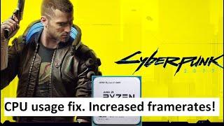 Cyberpunk 2077 | AMD Ryzen usage fix for all CPUs with SMT (unofficial) | Up to 20% higher framerate