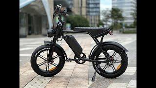 OUXI V8 2 0 Front Suspension Function-Fatbike Electric