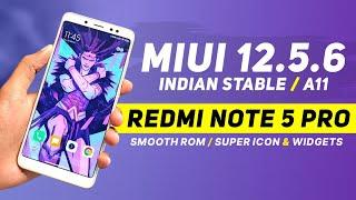 MIUI Global 12.5.6 Indian Stable - Redmi Note 5 Pro | Android 11 | Smooth Rom | Super Icon & Widgets