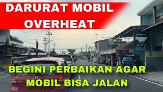 DARURAT MESIN OVERHEAT DI JALAN MOGOK..!!! JAZZ GD3