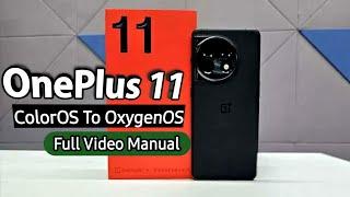 OnePlus 11 PHB110 ColorOS | Convert OnePlus 11 5G CPH2447 OxygenOS | BL Unlock | BY SOFT4GSM.PK