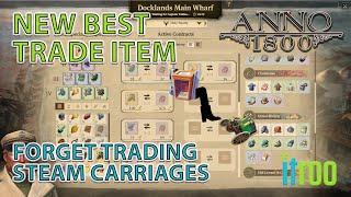 Anno 1800 Guide New best trade item Docklands / Highlife