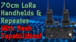 LoRa Radio System and Simplex Repeater from Retevis with Mesh Capabilities.