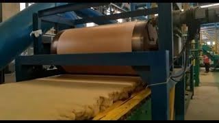 rock wool production line-aluminum foil adhering coating machine