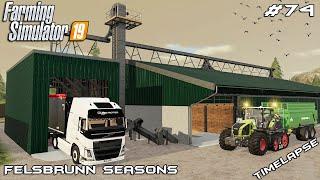 New grain storage | Animals on Felsbrunn Seasons | Farming Simulator 19 | Episode 74