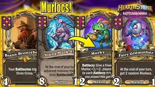 Triple Brann Triple Golden Murlocs Is Always So Good! | Christian Hearthstone Battlegrounds