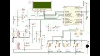 Power Factor Improvement ( PFI ) Project  Using Micro-Controller with Simulation Proteus 7 part-1