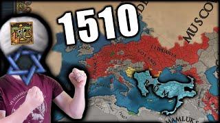 Figthing most of Europe as Rûm by 1510 to get these 2 EU4 Achievements | A Hero's Welcome