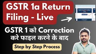 GSTR 1a Return Filing | How to Amend GSTR 1 After Filing | GSTR 1 Amendment of B2B Invoice