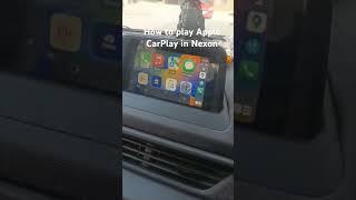 How to play Apple CarPlay in Tata Nexon #carplay  #androidauto