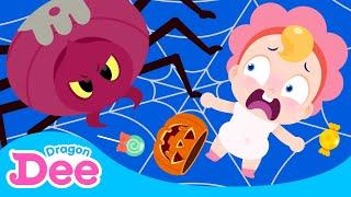 Itsy Bitsy Spider (Halloween Ver.) ｜2021 Halloween Songs｜Spooky Nursery Rhymes ｜Dragon Dee Kids