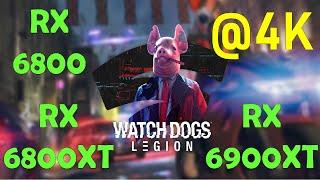 Most Awaited AMD RX 6800 6800XT and 6900XT Benchmarks Watch Dogs Legion @ 4k Ultra Settings