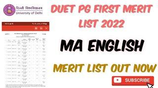 du pg merit list 2022|duet pg first merit list 2022|du pg cutoff 2022 #viral #shorts #youtube #vlog