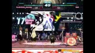 [M.U.G.E.N] BlackRock Shooter VS Ryougi Shiki