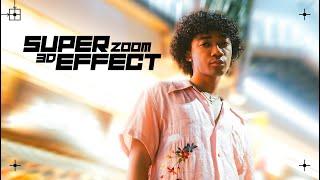 How to create a super zoom 3D gif effect (#Hyper3D effect)