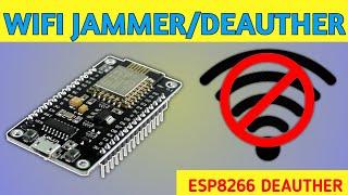 Making WiFi Jammer With NodeMCU ESP8266 at home | WiFi Deauther | Abdulla Tech 49