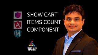 Cart Items Count Reactive Angular Component | Demo