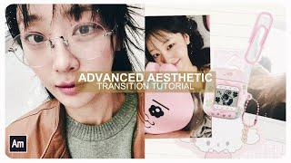 Aesthetic/scrapbook style transition tutorial | Alight Motion