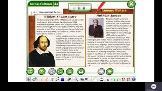 Excel 6 Module 4 ex  1 p  49 Famous writers Listen and read