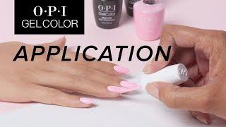 OPI GelColor Tutorial | Application