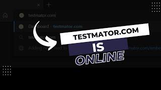 Testmator.com is live now